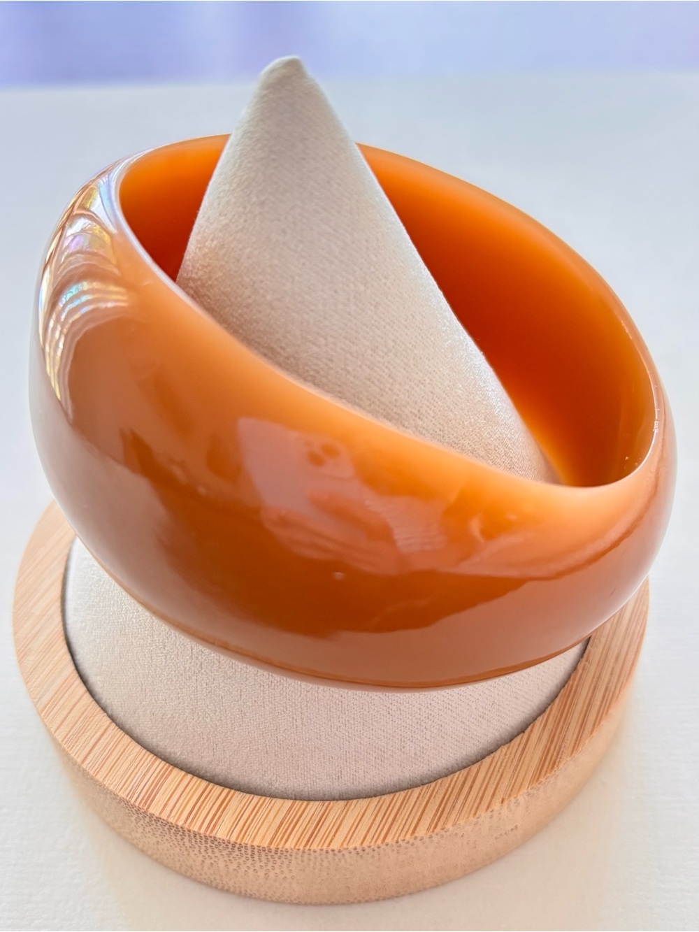 Vintage Butterscotch Bangle Bracelet 1950s